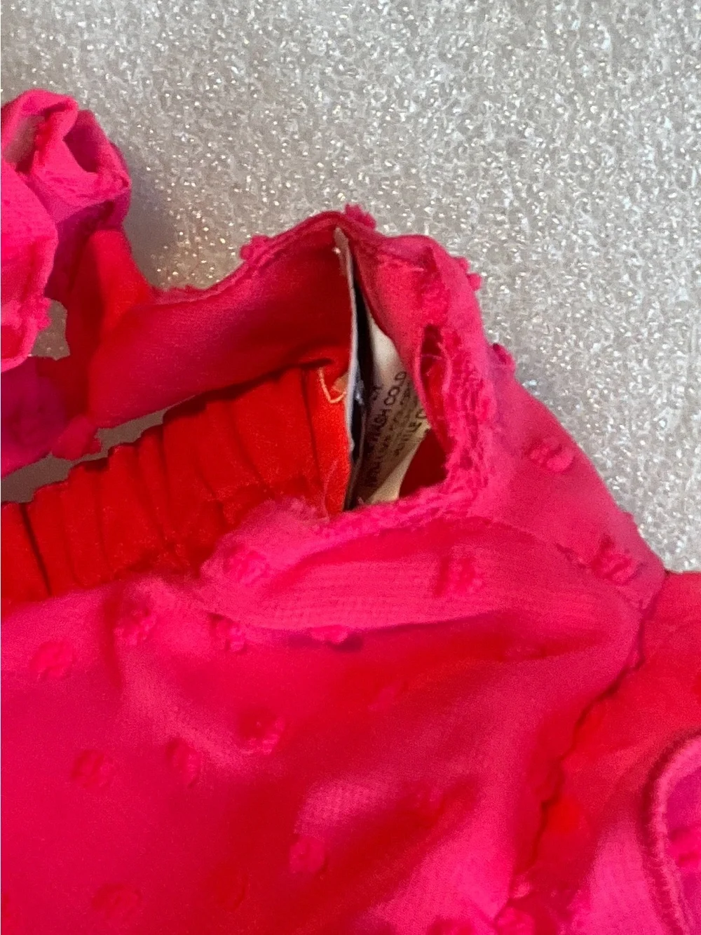 Rare Editions - 18M Ruffled Hot Pink Sundress